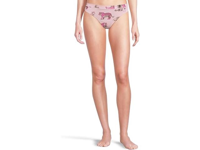 (取寄) ミーアンディーズ レディース フィール フリー トング MeUndies women Feel Free Thong Tiger Pop