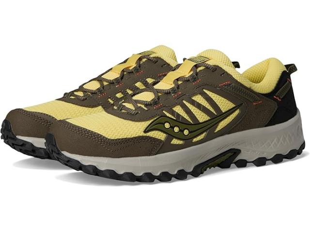 (取寄) サッカニー オリジナルス グリッド ピーク Saucony Originals Grid Peak Yellow/Walnut