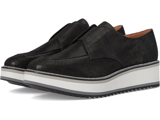 (取寄) ジョンストン&マーフィー レディース グレースリン ゴア オックスフォード Johnston & Murphy women Gracelyn Gore Oxford Black