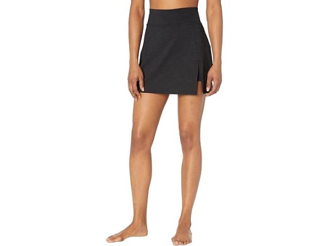 (取寄) ビヨンドヨガ レディース ヘザー リブ ホールド コート スカート Beyond Yoga women Beyond Yoga Heather Rib Hold Court Skirt Black Heatherの通販は