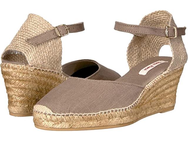 (取寄) トニー ポンズ レディース カルデス Toni Pons women  Caldes Taupe Linen