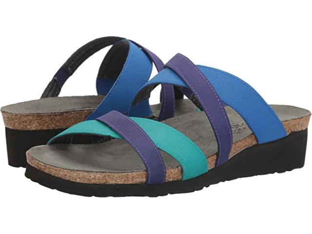 (取寄) ナオト レディース ロクサーナ Naot women  Roxana Aqua Stretch/ Blue Stretch/Gloss Purple Stretch