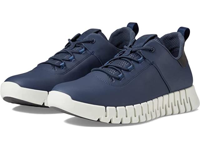 (取寄) エコー メンズ スニーカー ECCO men ECCO Gruuv Sneaker Marine/Marine