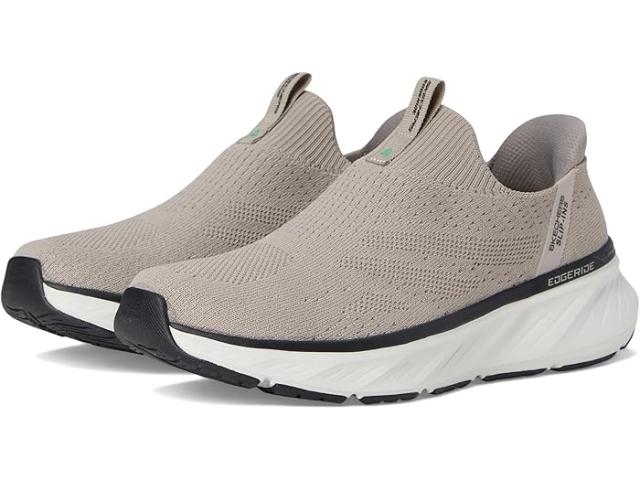 (取寄) スケッチャーズ メンズ コミッショナー ハンズ フリー スリップ-イン SKECHERS men Edgeride Commissioner Hands Free Slip-in Taupe