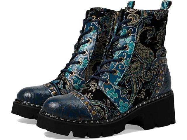 (取寄) ラルティストバイスプリングステップ レディース  L'Artiste by Spring Step women L'Artiste by Spring Step Severity Blue Multiの通販は