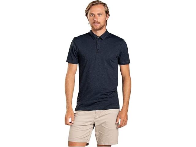 (取寄) トードアンドコー メンズ テンポ ショート スリーブ ポロ Toad&Co men Tempo Short Sleeve Polo True Navy