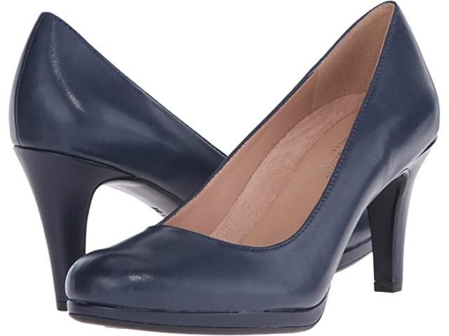 (取寄) ナチュラライザー レディース ミッシェル Naturalizer women  Michelle Classic Navy Leather
