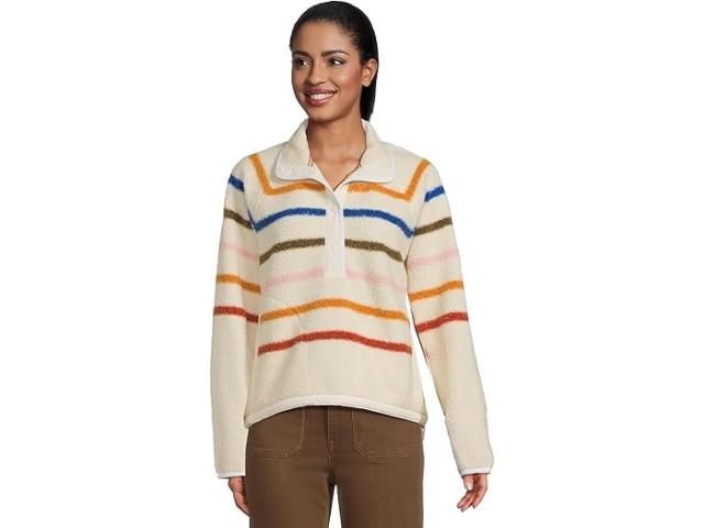 (取寄) ファリティ レディース ファイヤーサイド フリース ポップオーバー Faherty women Fireside Fleece Popover Dream Fleece Stripe