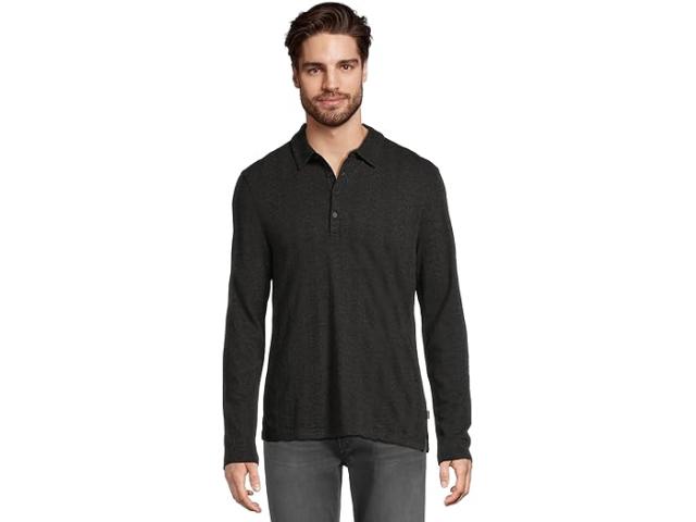 (取寄) ジョン バルベイトス メンズ ジャレン ポロ John Varvatos men Jalen Polo K7021W25 Black