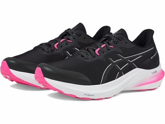 (取寄) アシックス レディース GT-2000 12 ライト-ショー ASICS women GT-2000 12 Lite-Show Black/Pure Silverの通販は