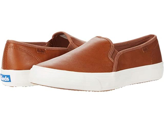 (取寄) ケッズ レディース ダブル デッカー レザー Keds women  Double Decker Leather Cognac 1