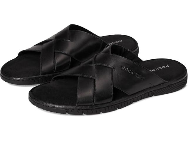 (取寄) ロックポート メンズ ジャヤ Rockport men Jaya Black Leather