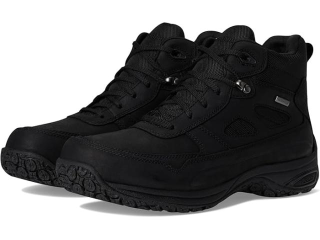 (取寄) ダナム メンズ クラウド プラス ミッド リ ウォータープルーフ ブーツ Dunham men Cloud Plus Mid II Waterproof Boot Black Leather