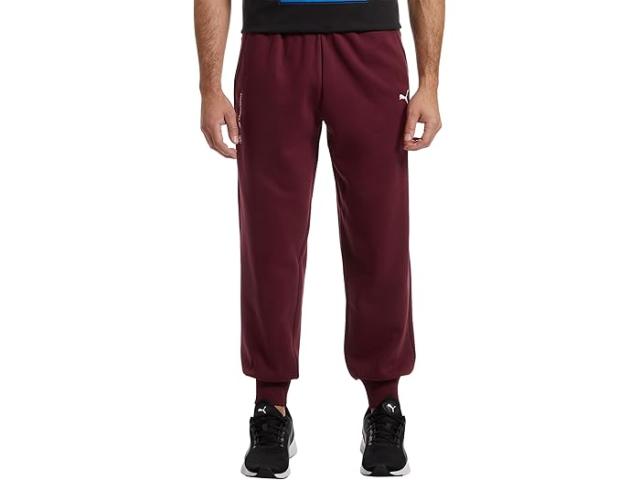 (取寄) プーマ メンズ BMW M モータースポーツ エッセンシャル フリース パンツ PUMA men BMW M Motorsport Essentials Fleece Pants Ruby Shimmer