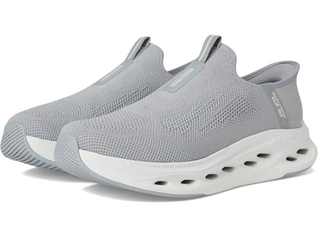 (取寄) スケッチャーズ メンズ ハンズ フリー スリップ-インス マックス クッショニニグ グライド-ステップ スニーカー SKECHERS men Hands Free Slip-ins Max Cushioning Glide-Step Sneaker Grey