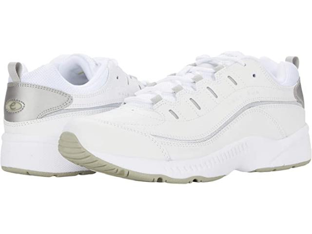 (取寄) イージースピリット レディース ロミー Easy Spirit women  Romy White/Light Grey Leather