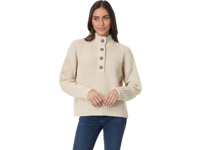 (取寄) トードアンドコー レディース モス ポイント ヘンリー セーター Toad&Co women Toad&Co Moss Point Henley Sweater Oatmeal Heather IIの通販は
