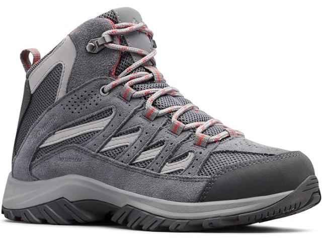 (取寄) コロンビア レディース クレストウッド ミッド ウォータープルーフ Columbia women Columbia Crestwood Mid Waterproof Graphite/Daredevil