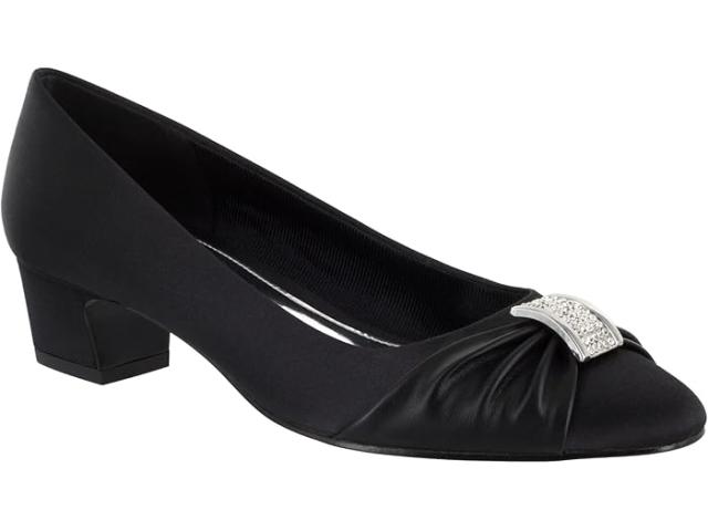 (取寄) イージーストリート レディース エロイーズ Easy Street women Eloise Black Satin