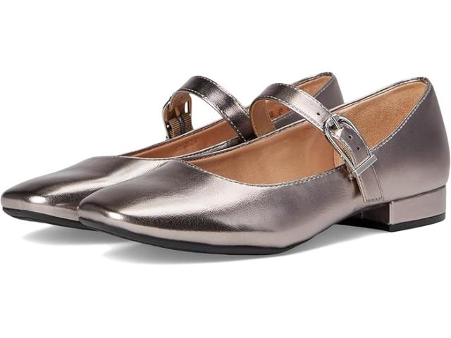(取寄) ライフストライド レディース カメオ Mj メアリー ジーン フラッツ LifeStride women Cameo MJ Mary Jane Flats Pewter llic