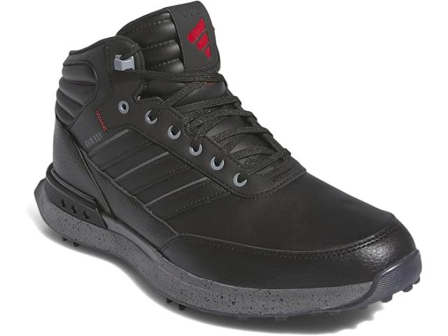 (取寄) アディダス ゴルフ S2G レイン.レディ ゴルフ シューズ adidas Golf adidas Golf S2G RAIN.RDY Golf Shoes Core Black/Iron llic/Better Scarlet