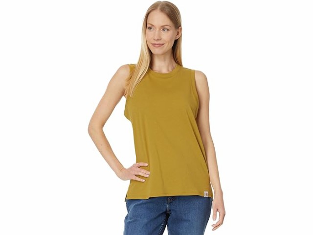 (取寄) カーハート レディース リラックスド-フィット フィット ライトウェイト タンク Carhartt women Carhartt Relaxed Fit Lightweight Tank Fennelの通販は 7,317円