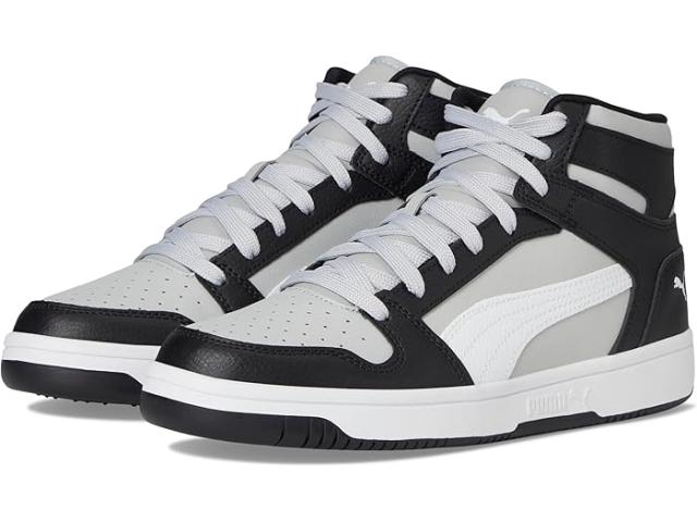 (取寄) プーマ メンズ リバウンド レイアップ スニーカー PUMA men Rebound Layup Sneakers Flat Light Gray/Puma White/Puma Black