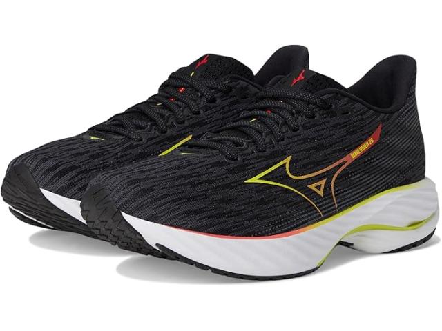 (取寄) ミズノ レディース ウェーブ ライダー 28 Mizuno women Wave Rider 28 Black/Evening Primrose
