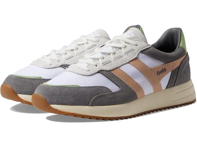 (取寄) ゴーラ レディース シカゴ Gola women Gola Chicago White/Pearl Pink/Patina Green