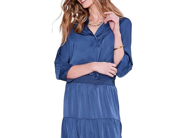 (取寄) ニックゾー レディース ソフト ドレープ タウン シャツ NIC+ZOE women Soft Drape Town Shirt Deep Oceanの通販は