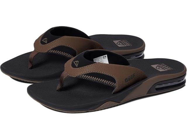 (取寄) リーフ メンズ ファニング Reef men Fanning Black/Tan 1