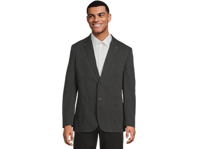 (取寄) ジョンストン&マーフィー メンズ ウォッシュド コットン ブレーザー Johnston & Murphy men Washed Cotton Blazer Black