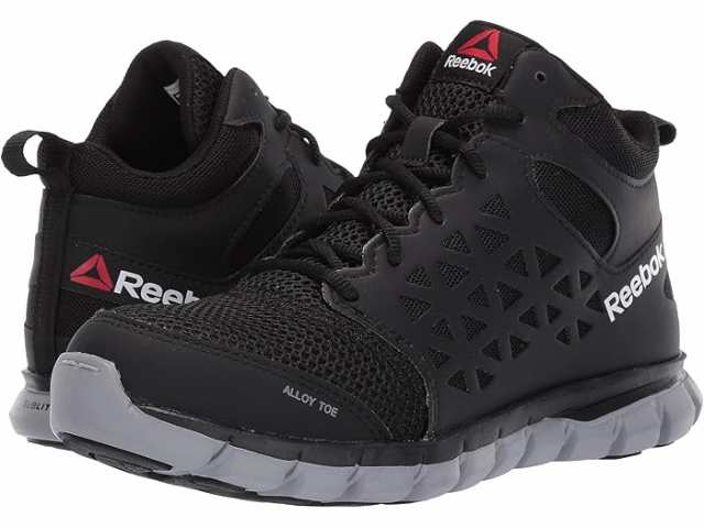 (取寄) リーボック ワーク レディース サブライト クッション ワーク アロイ トゥ SD ミッド Reebok Work women Reebok Work Sublite Cushion Work Alloy Toe SD Mid Blackの通販は