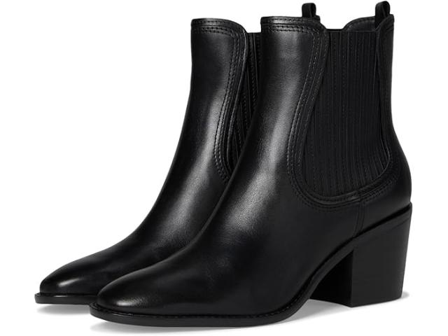 (取寄) コールハーン レディース ジャネル チェルシー ブーティ Cole Haan women Janelle Chelsea Booties Black Leather