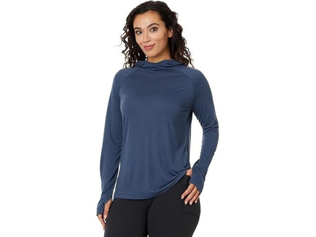 (取寄) フリーフライ レディース バンブー ライトウェイト ブーディ リ Free Fly women Free Fly Bamboo Lightweight Hoodie II True Navyの通販は