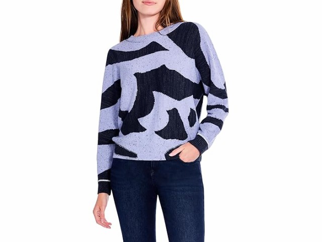 (取寄) ニックゾー レディース ピティート ダスク デイズ セーター NIC+ZOE women NIC+ZOE Petite Dusk Days Sweater Blue Multiの通販は 20,640円