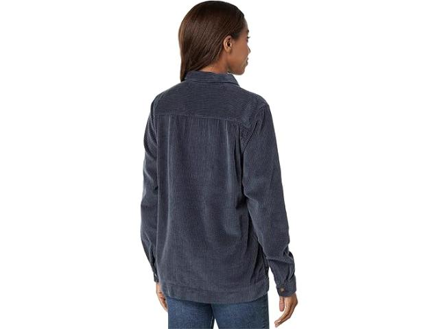 (取寄) エルエルビーン レディース コンフォート コーデュロイ リラックスド-フィット シャツ ロング スリーブ L.L.Bean women L.L.Bean Comfort Corduroy Relaxed Shirt Long Sleeve Carbon Navy