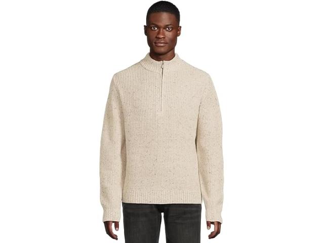 (取寄) リバプールロサンゼルス メンズ ドニゴール リブ 1/4 ジップ セーター Liverpool Los Angeles men Donegal Rib 1/4 Zip Sweater Cream