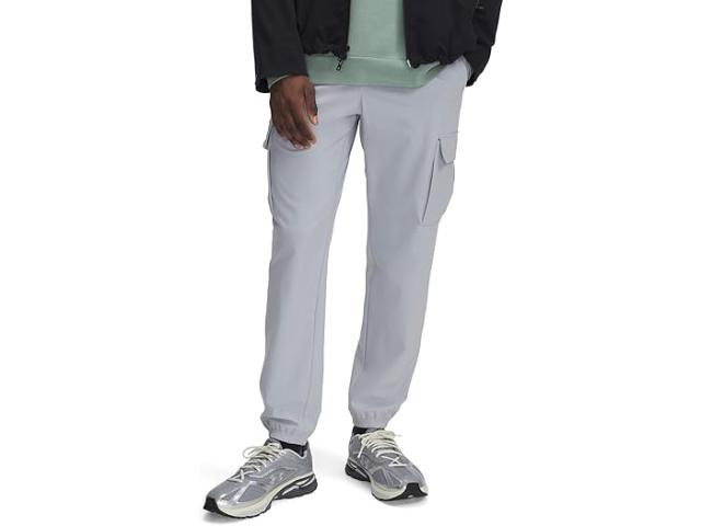 (取寄) アンダーアーマー メンズ ヴィーブ ウーブン カーゴ パンツ Under Armour men Vibe Woven Cargo Pants Mod Gray/Black