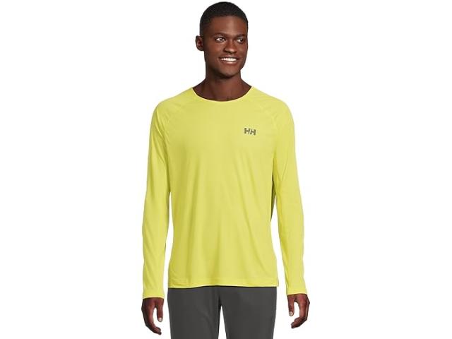 (取寄) ヘリーハンセン メンズ トレイル ロング スリーブ T-シャツ Helly Hansen men Trail Long Sleeve T-Shirt Cyber Lime