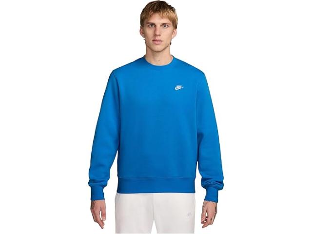 (取寄) ナイキ メンズ クラブ バスケット ボール クルー Nike men Club Basket Ball Crew Light Photo Blue/White