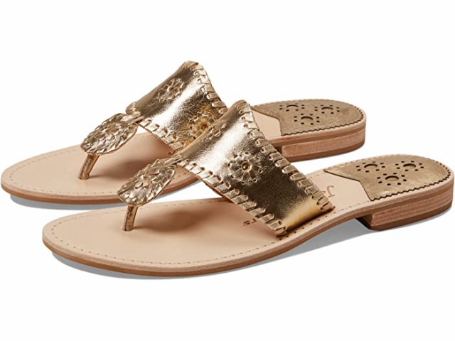 (取寄) ジャック ロジャース レディース ジャックス フラッツ サンダル Jack Rogers women Jack Rogers Jacks Flat Sandal Platinum/Platinumの通販は