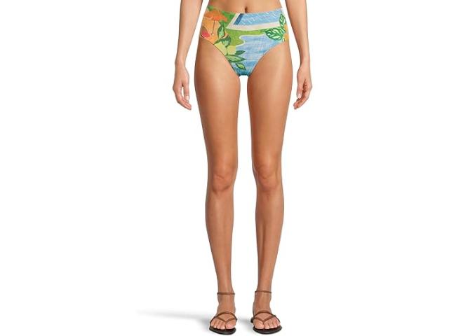 (取寄) シーフォリー レディース サンセット ハイ ウェスト パンツ Seafolly women Sunset High Waisted Pants Turquoise