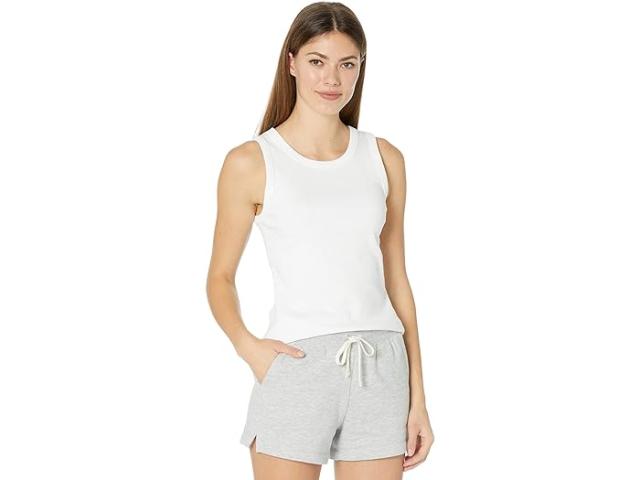 (取寄) リラ P レディース 1X1 リブ ジュエル タンク Lilla P women Lilla P 1x1 Rib Jewel Tank White