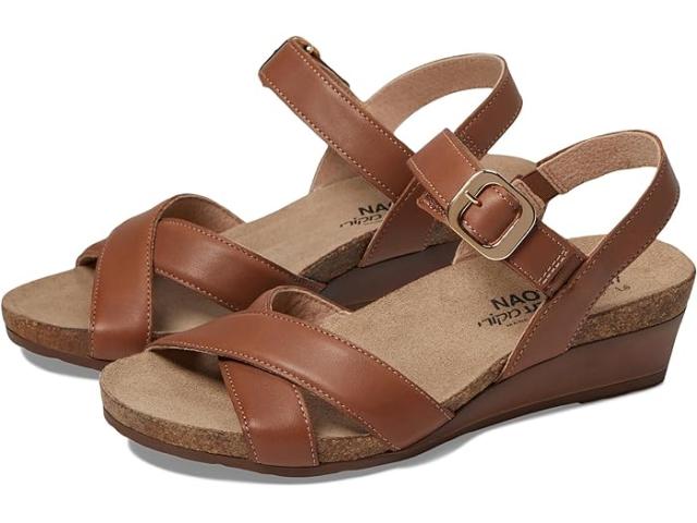 (取寄) ナオト レディース スローン Naot women Naot Throne Caramel Leather