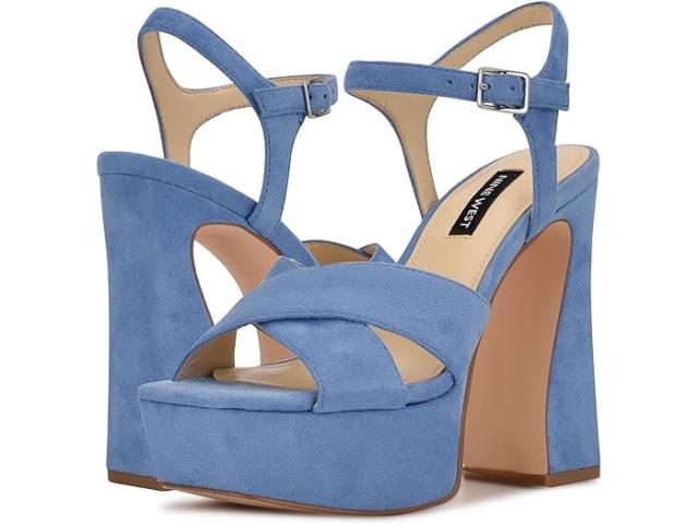 (取寄) ナインウエスト レディース グローズ 2 Nine West women Glows 2 Medium Blue Suede