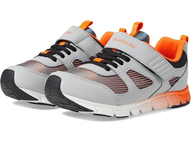 (取寄) ツキホシ キッズ ボーイズ ストリーク (トドラー/リトル キッド) Tsukihoshi Kids boys Tsukihoshi Kids Streak (Toddler/Little Kid) Gray/Orangeの通販は 23,610円