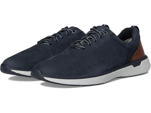 (取寄) ジョンストン&マーフィー メンズ XC4 プレンティス 2 エンボス U-スロート Johnston & Murphy men XC4 Prentiss 2 Embossed U-Throat Navy Tumbled Nubuck