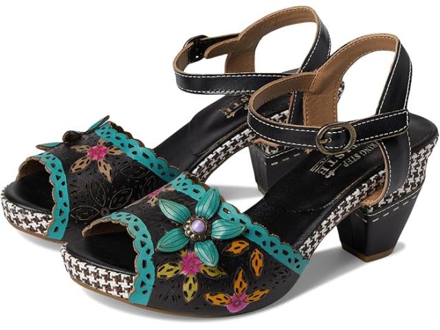 (取寄) ラルティストバイスプリングステップ レディース  L'Artiste by Spring Step women Miabella Black Multi