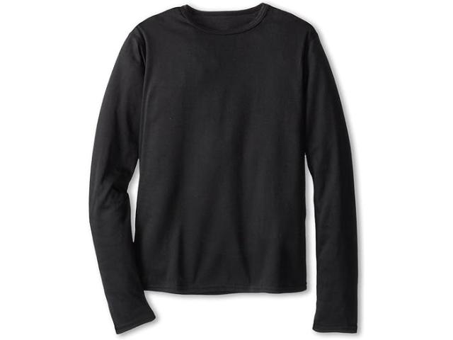 (取寄) ホットチリ キッズ キッズ バイ-プライ クルーネック (トドラー/リトル キッズ/ビッグ キッズ) Hot Chillys Kids kids Hot Chillys Kids Bi-Ply Crewneck (Toddler/Little Kids/Big Kids) Blackの通販は 10,929円